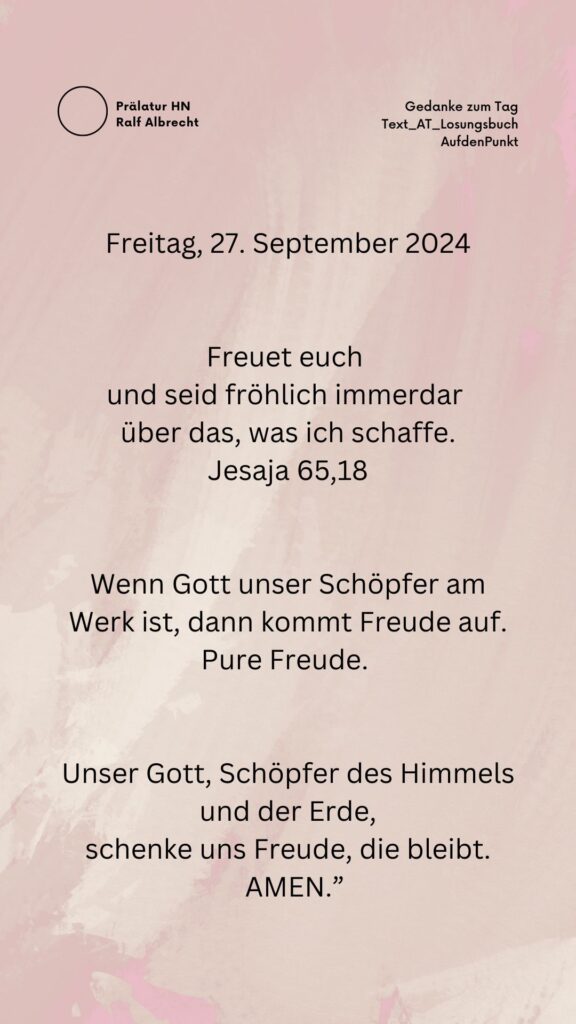 Ralf Albrecht Prälat Heilbronn