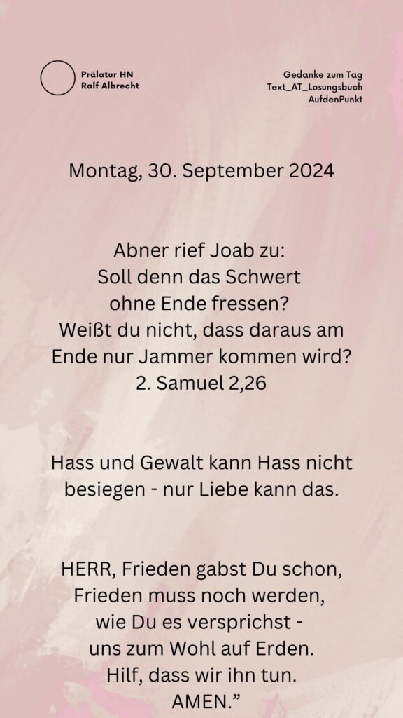 Ralf Albrecht Prälat Heilbronn