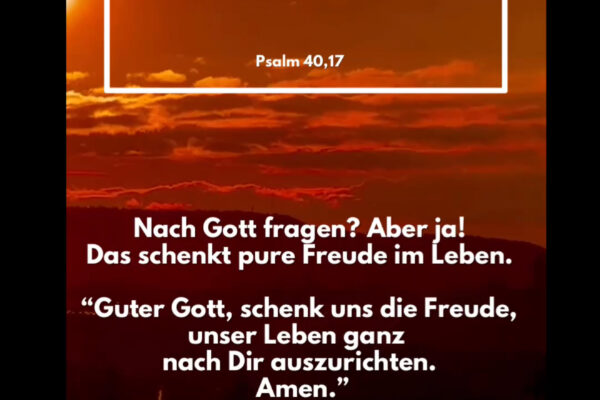 Losung zum 07.11.2025