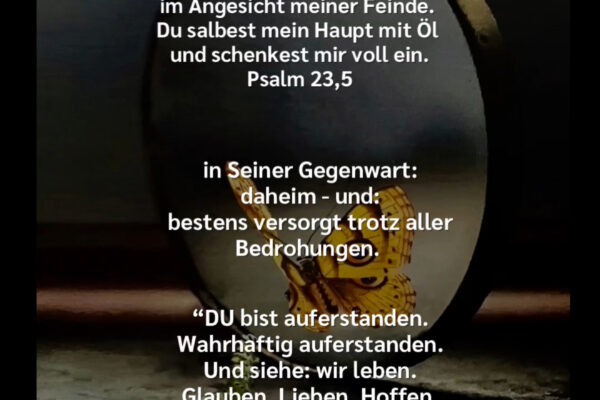 Losung zu Ostersonntag, 05.04.2026