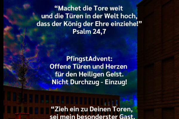 Losung zu Pfingstsonntag, der 24.05.2026