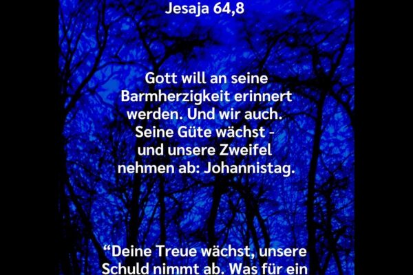 Losung zum Johannistag, der 24.06.2026