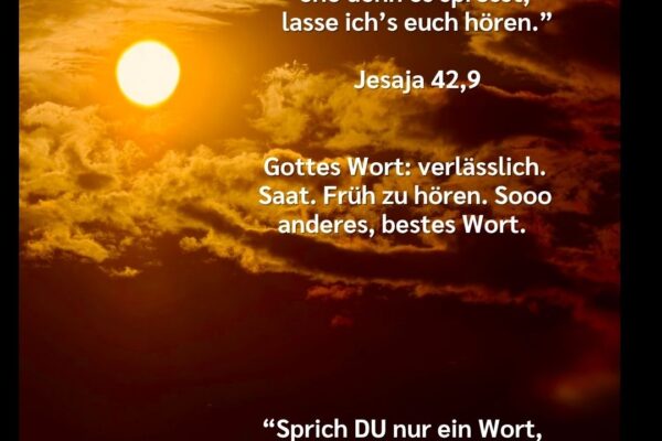 Losung zum 09.08.2026