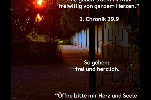 Losung zum 22.09.2026